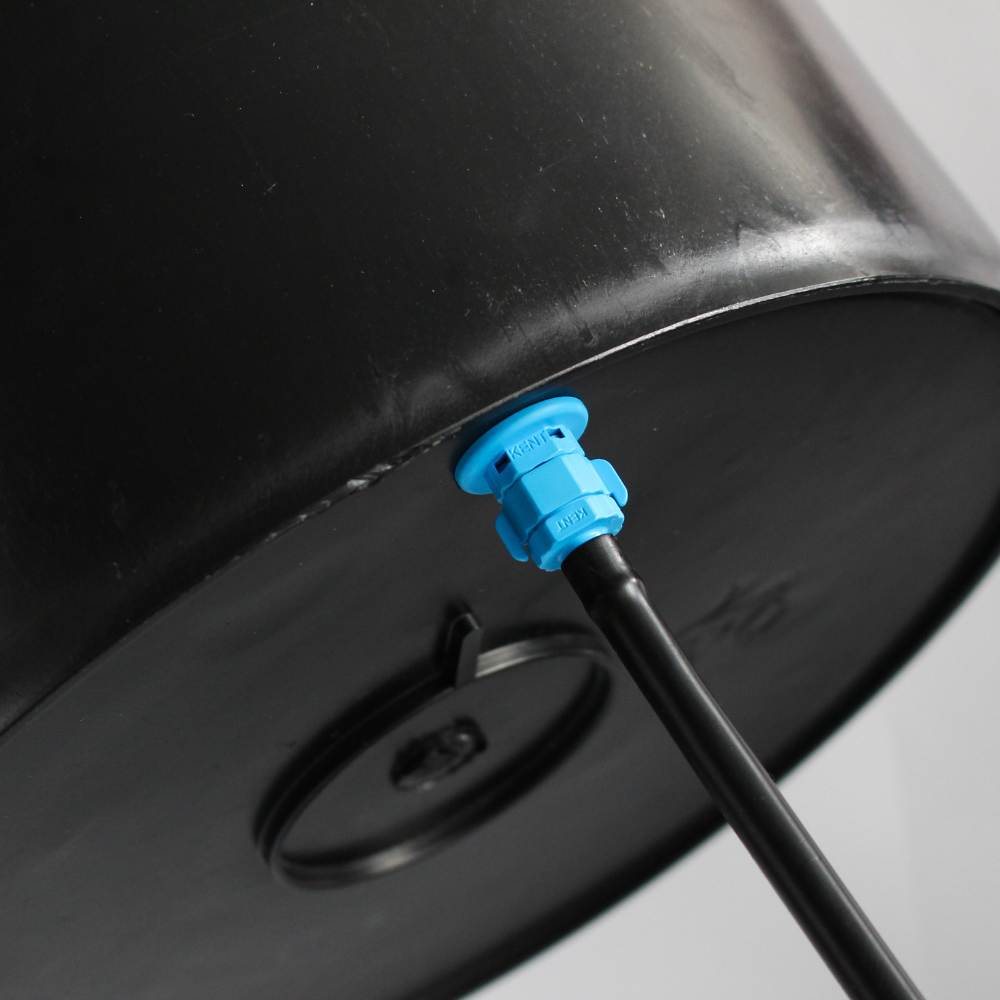 BluSoak Conector Rapido con Stop para Tanque a 8 mm