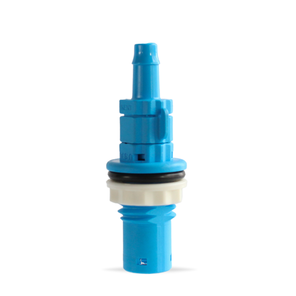 BluSoak Conector Rapido con Stop para Tanque a 8 mm