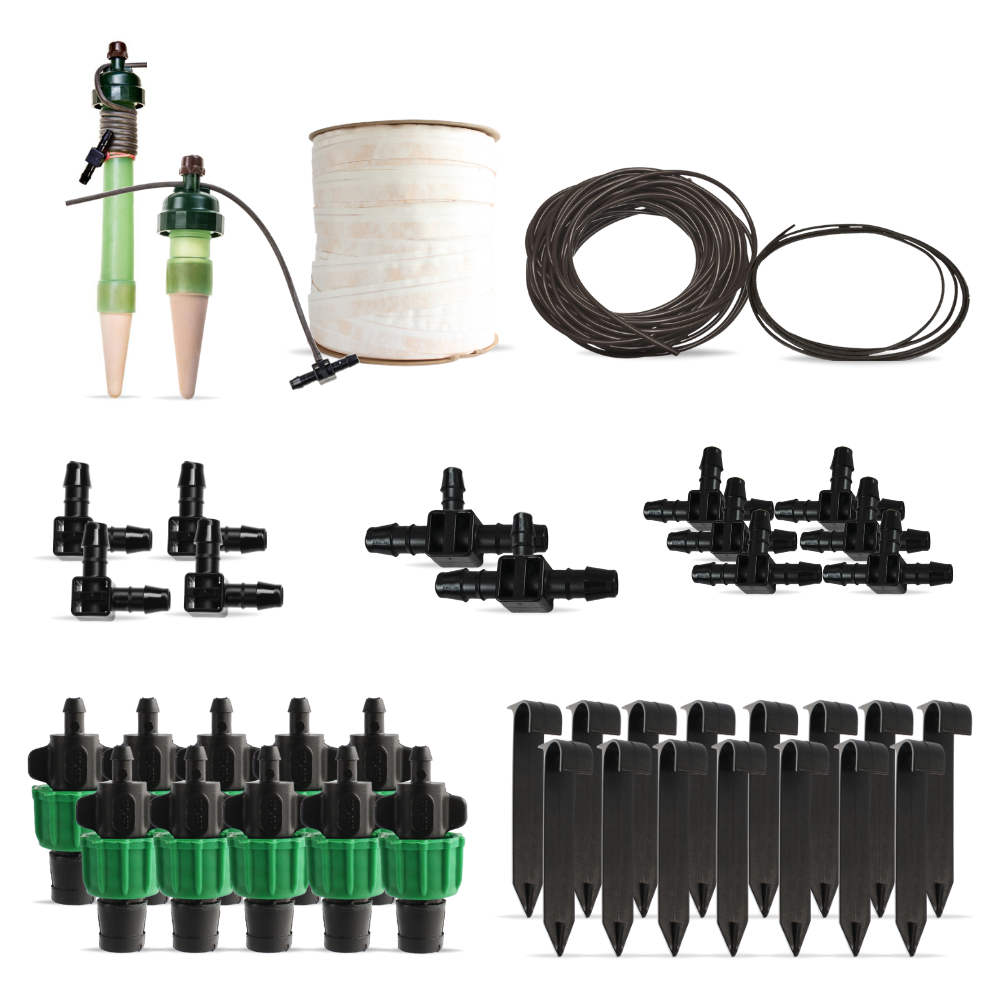 BluSoak Kit de Riego para Cama (living soil) - 150 x 600 cm