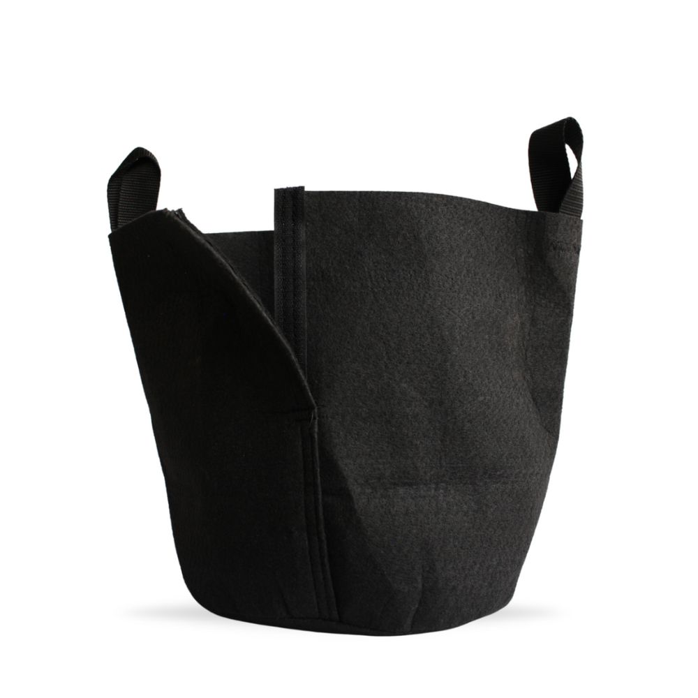 TECH Maceta Geotextil Liviana Negra - 15 litros