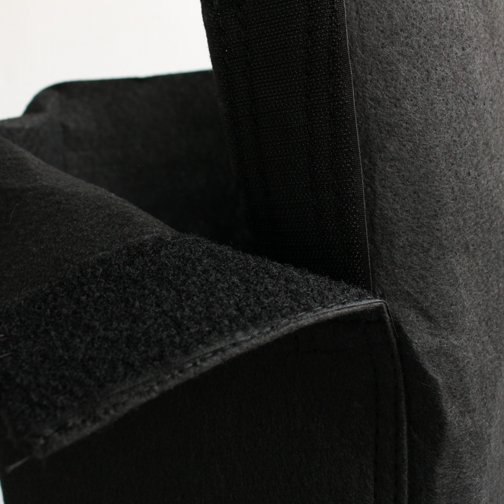 TECH Maceta Geotextil Liviana Negra - 15 litros