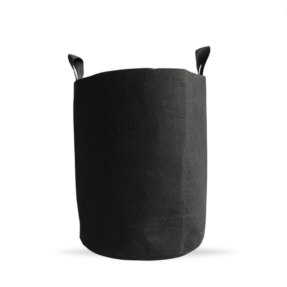TECH Maceta Geotextil Liviana Negra - 20 litros