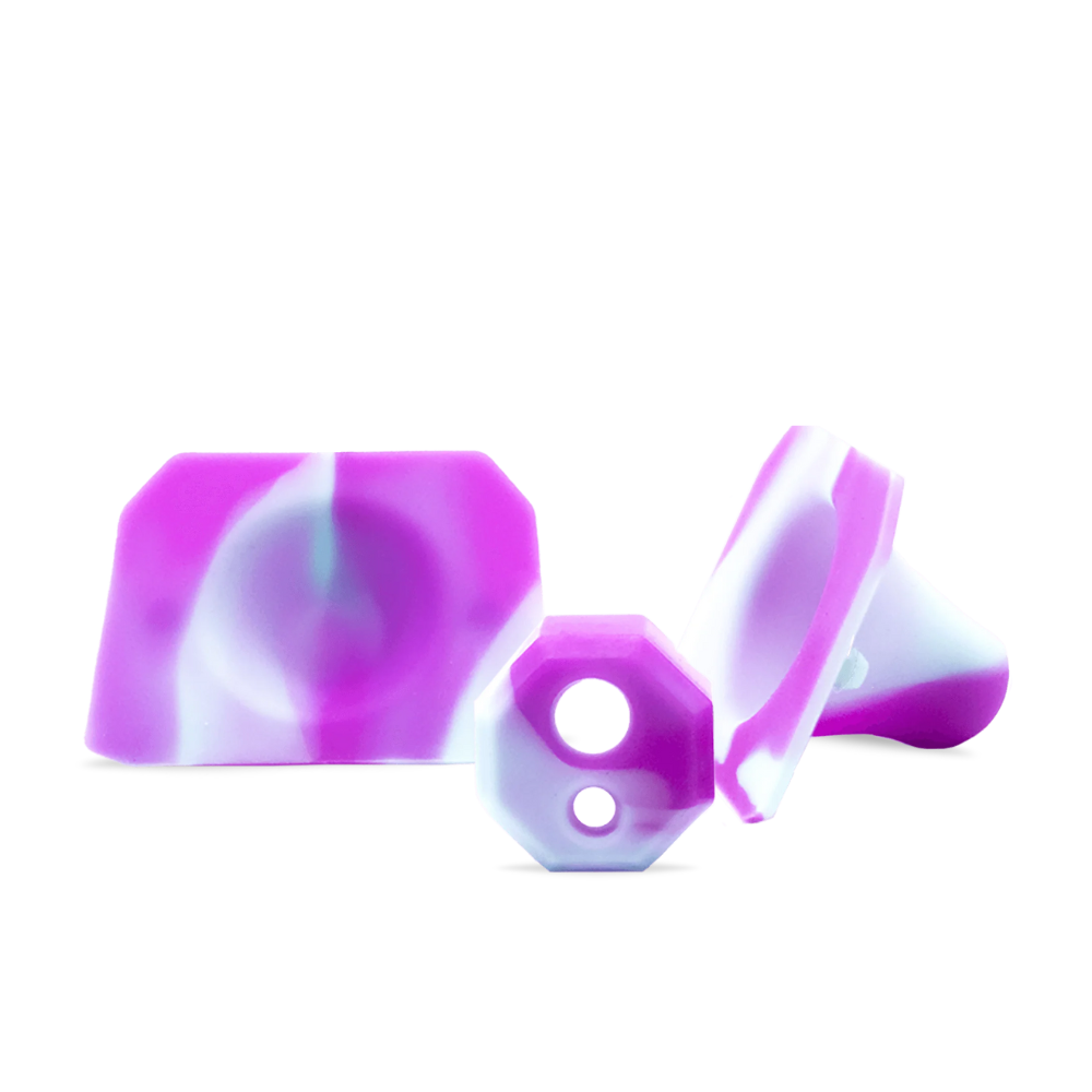 Dab Rite PRO Repuesto Silicona - Rosado/Turquesa
