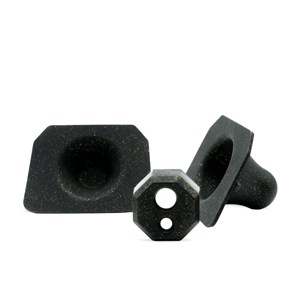 Dab Rite PRO Repuesto Silicona - Negro/Dorado