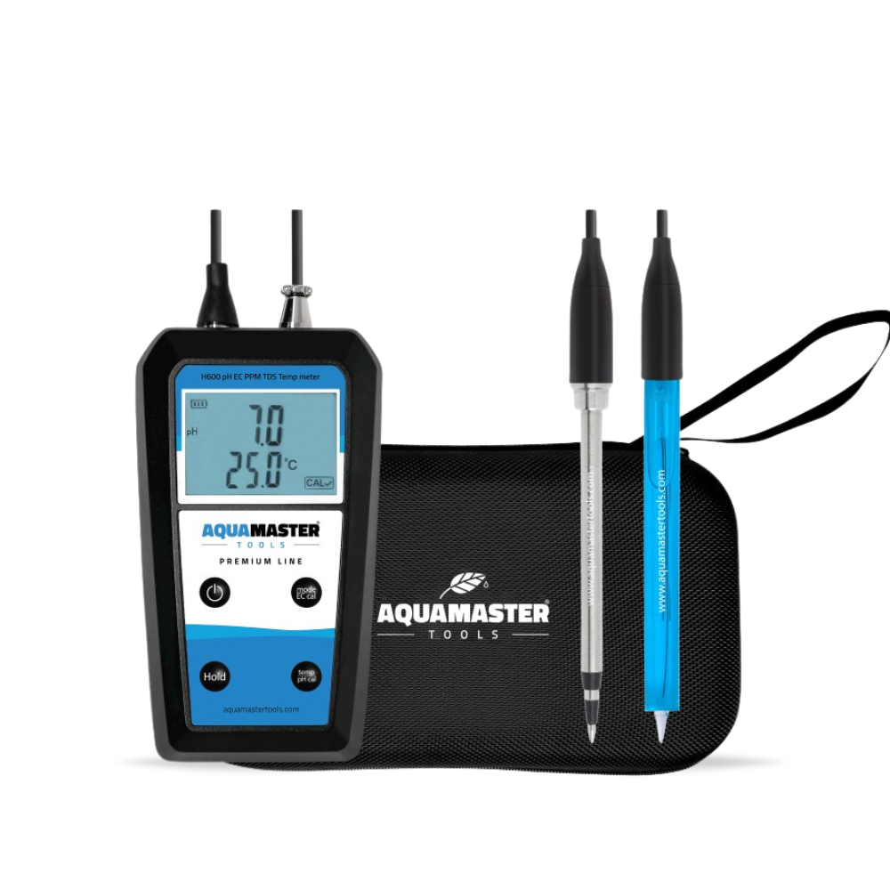 Aqua Master H600 Pro Medidor pH / Conductividad / Temp para Suelo