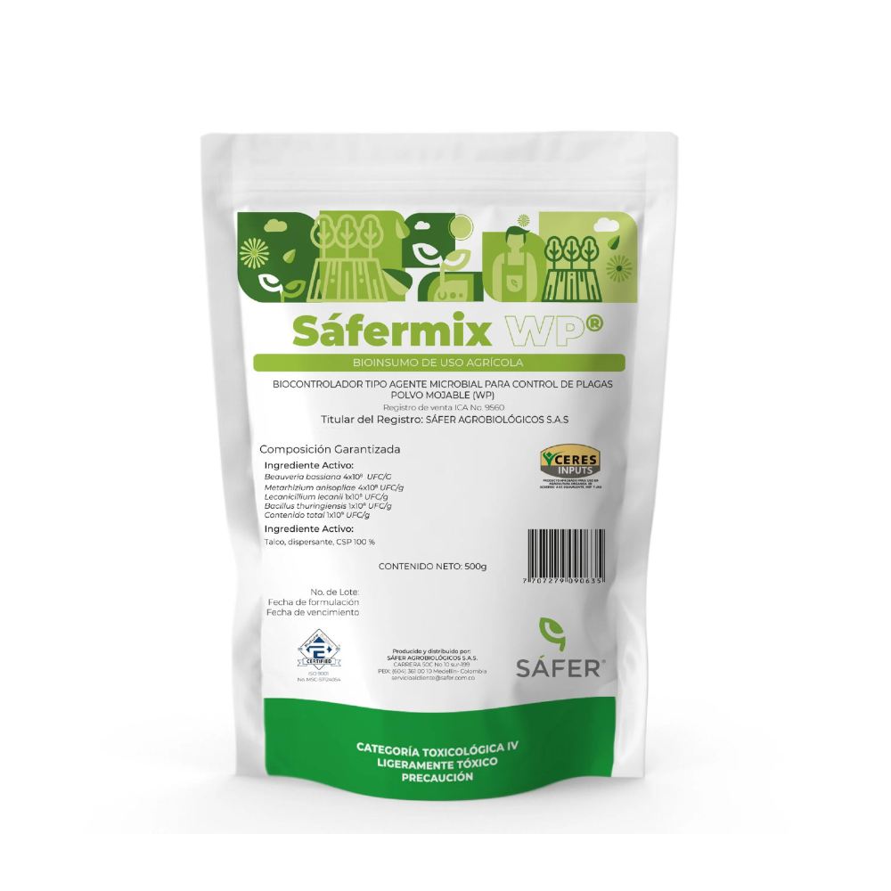 Safermix WP Control biologico contra plagas